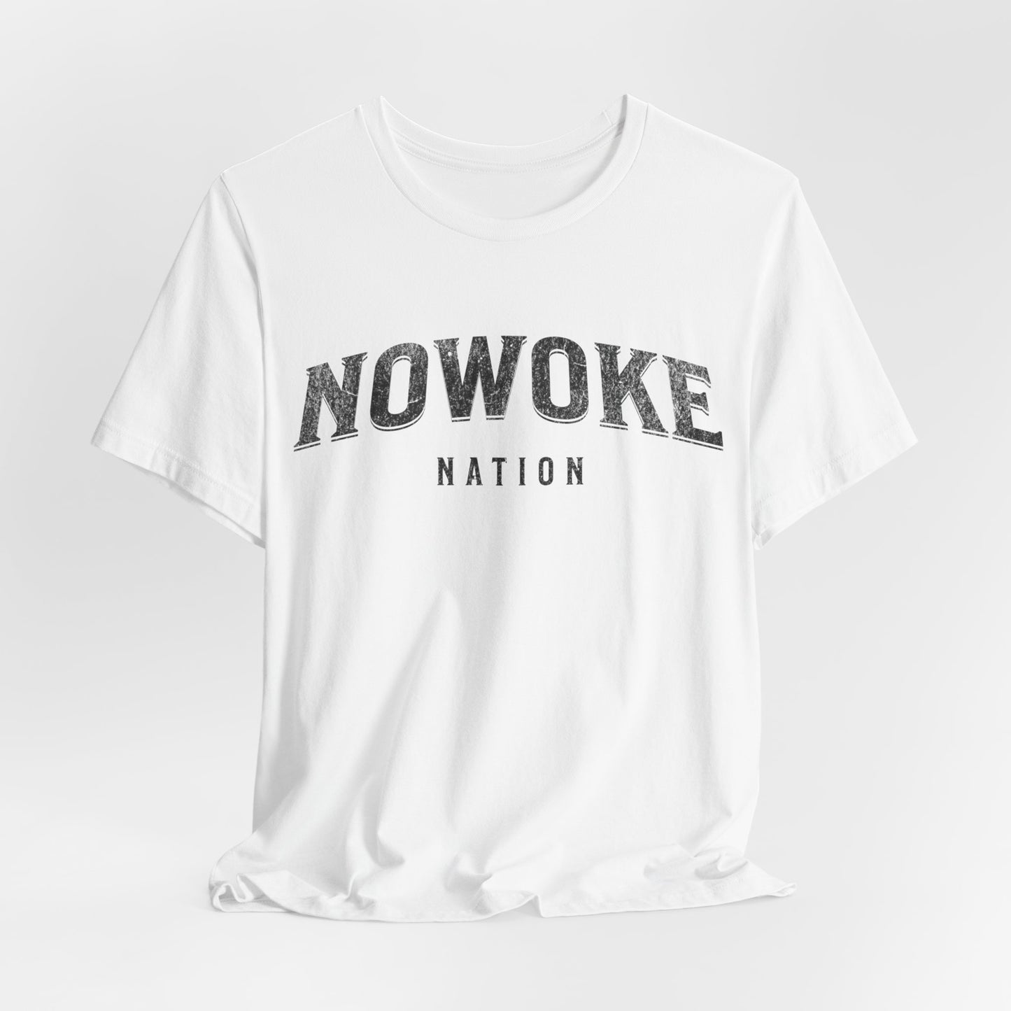 NoWoke Tshirt Alt Unisex Jersey Short Sleeve Tee