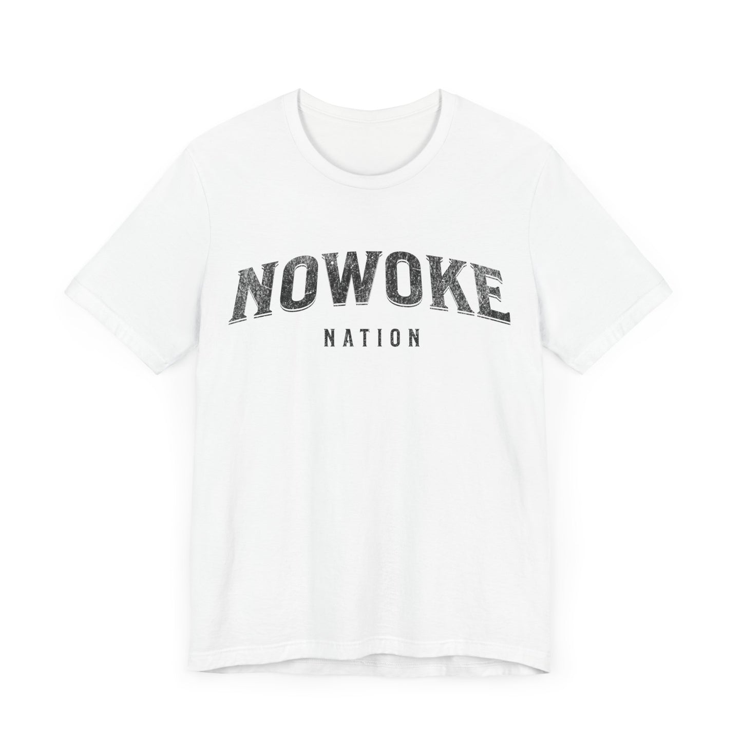 NoWoke Tshirt Alt Unisex Jersey Short Sleeve Tee