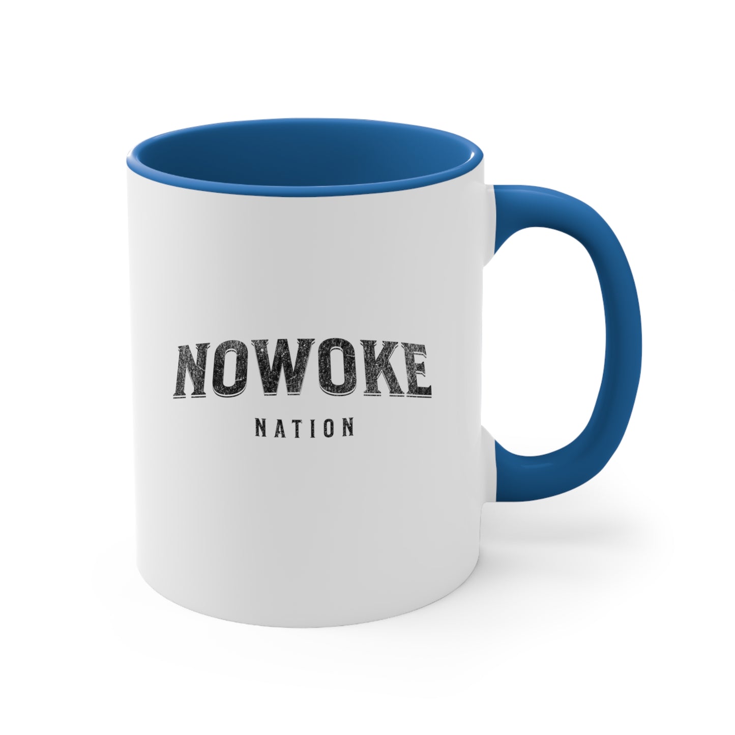 NoWoke Nation Accent Coffee Mug, 11oz