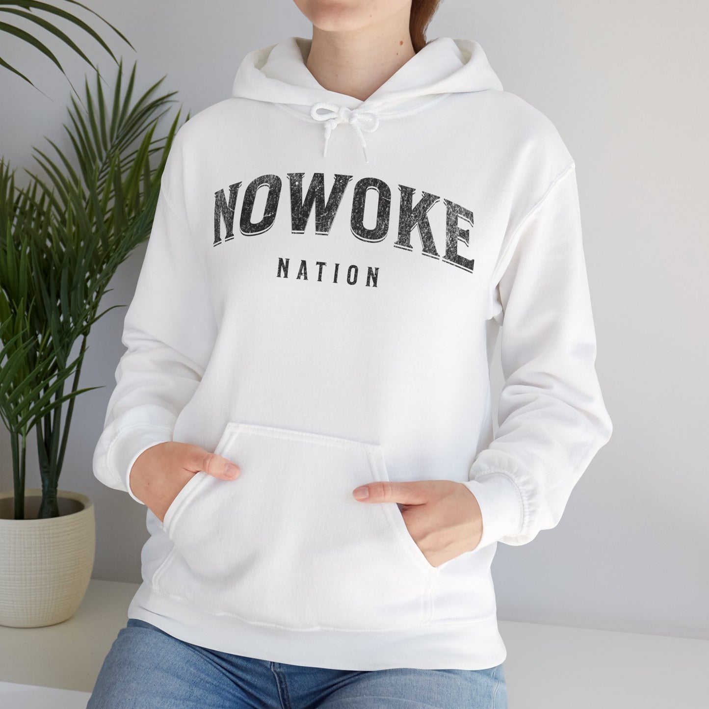 NoWoke Nation Hoodie Alt Unisex Heavy Blend™ Hooded Sweatshirt