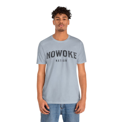 NoWoke Tshirt Alt Unisex Jersey Short Sleeve Tee