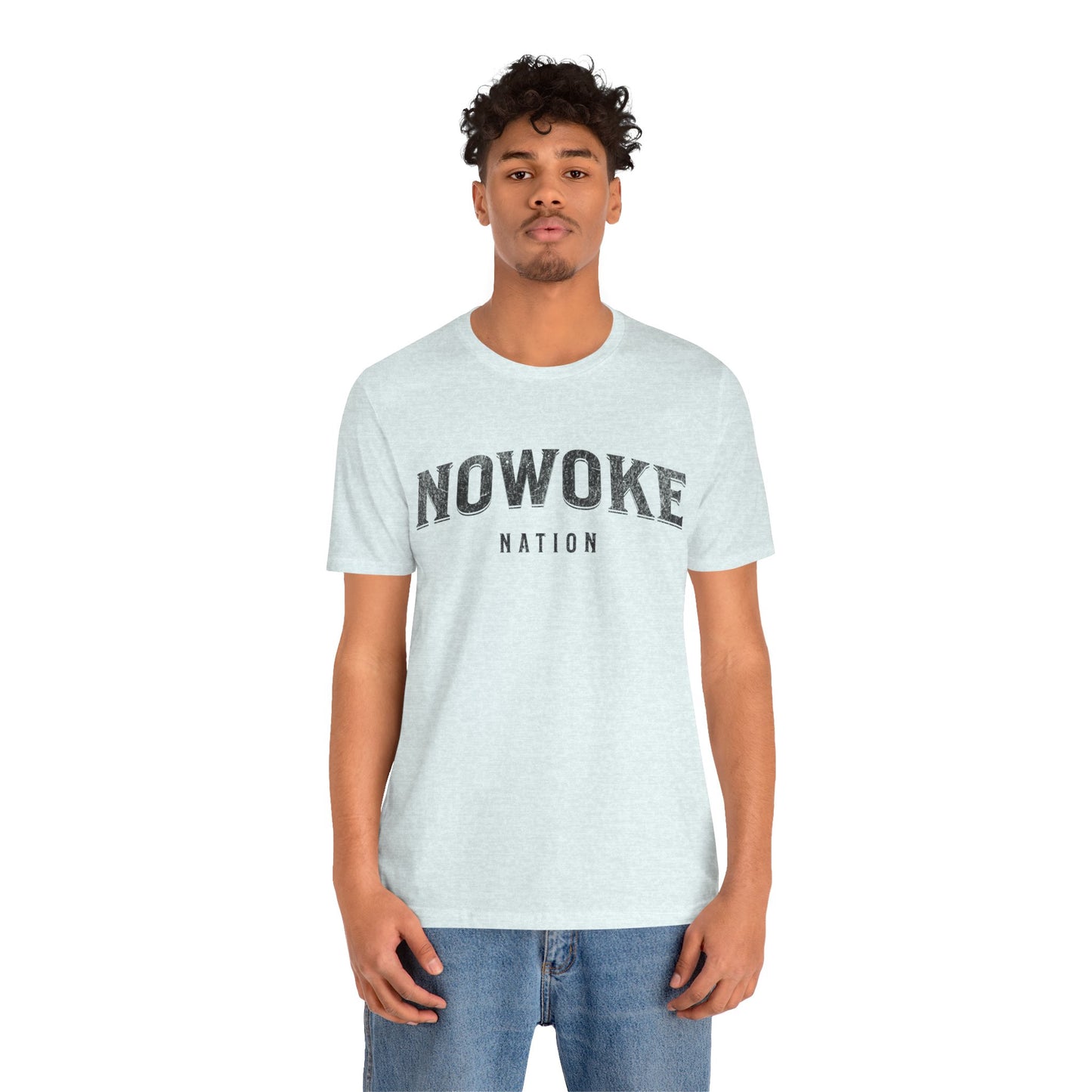 NoWoke Tshirt Alt Unisex Jersey Short Sleeve Tee