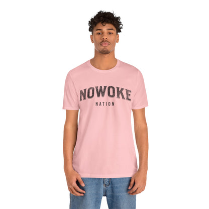 NoWoke Tshirt Alt Unisex Jersey Short Sleeve Tee