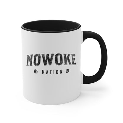 NoWoke Nation Accent Coffee Mug, 11oz