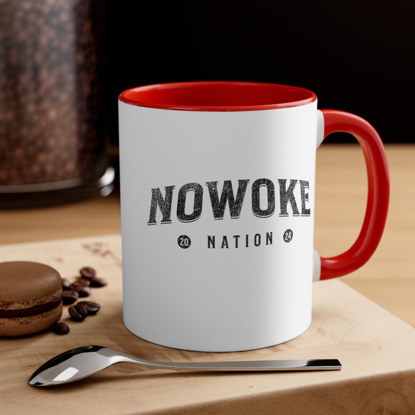 NoWoke Nation Accent Coffee Mug, 11oz