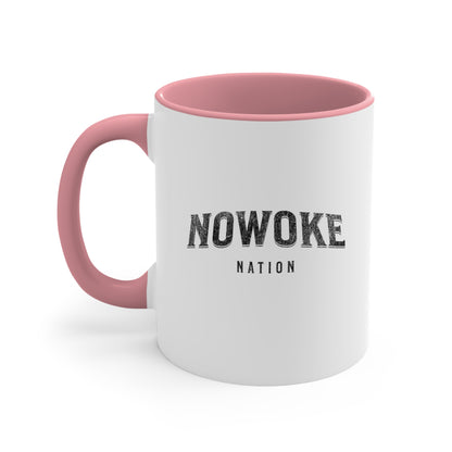 NoWoke Nation Accent Coffee Mug, 11oz