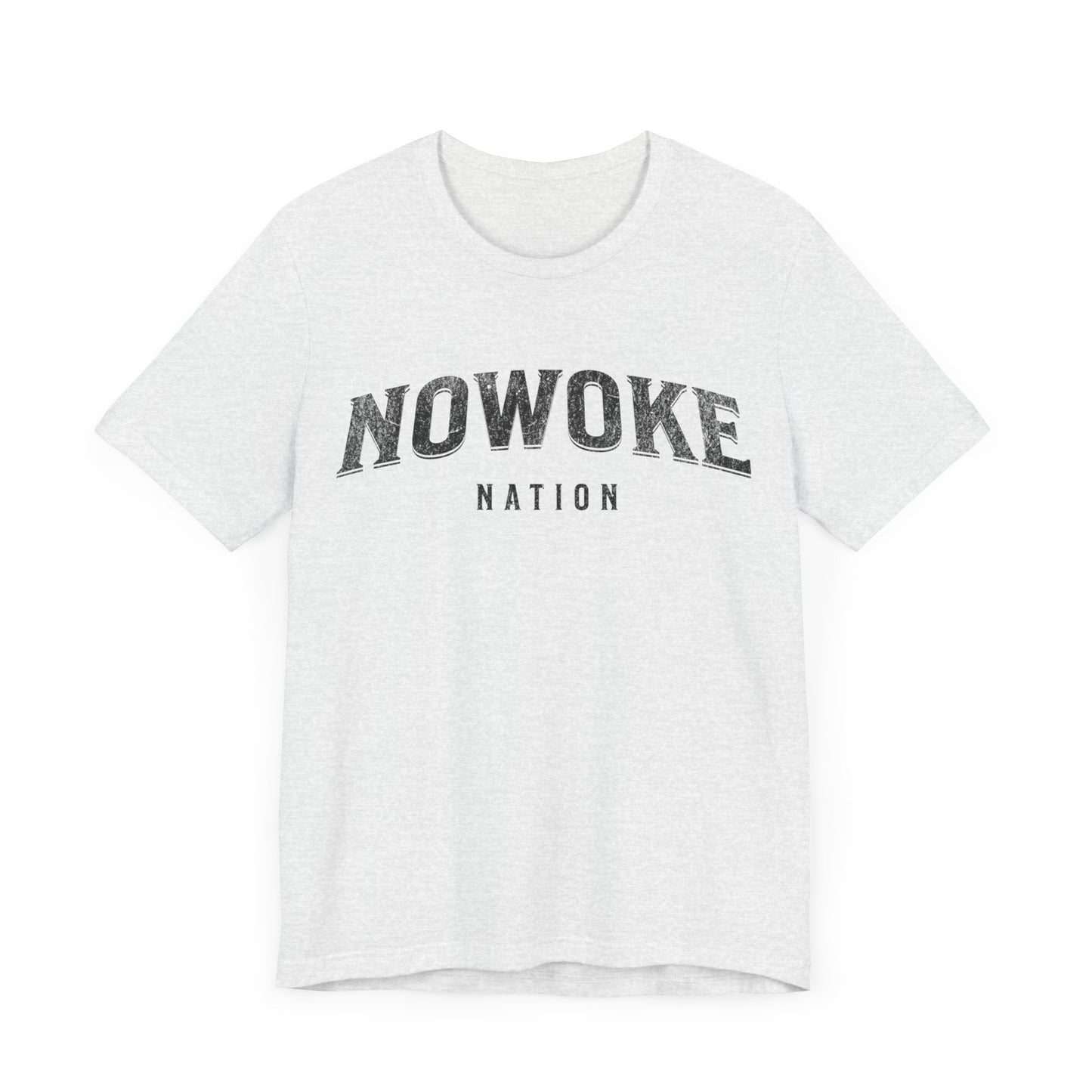 NoWoke Tshirt Alt Unisex Jersey Short Sleeve Tee