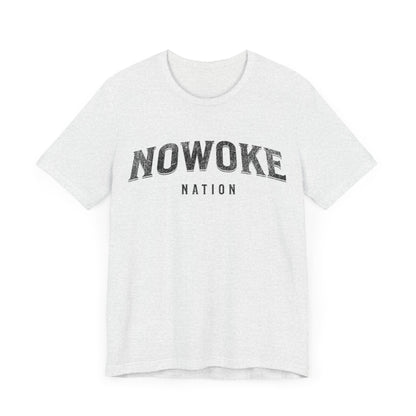 NoWoke Tshirt Alt Unisex Jersey Short Sleeve Tee