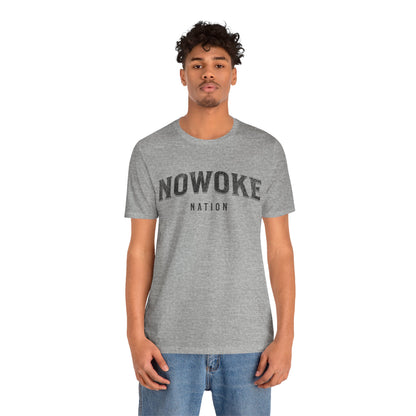 NoWoke Tshirt Alt Unisex Jersey Short Sleeve Tee