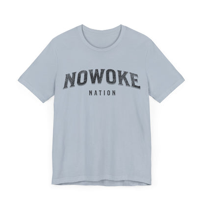 NoWoke Tshirt Alt Unisex Jersey Short Sleeve Tee