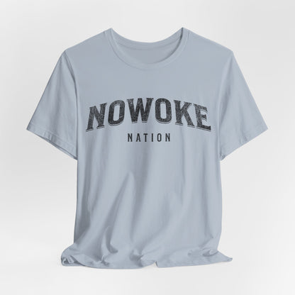 NoWoke Tshirt Alt Unisex Jersey Short Sleeve Tee