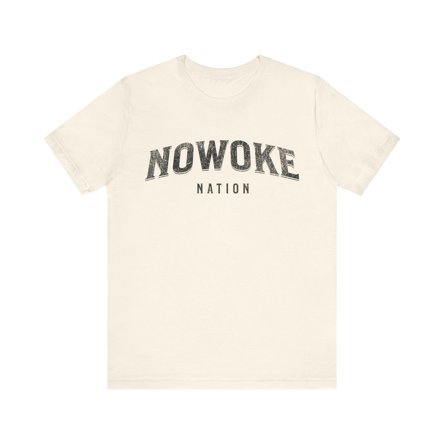 NoWoke Tshirt Alt Unisex Jersey Short Sleeve Tee