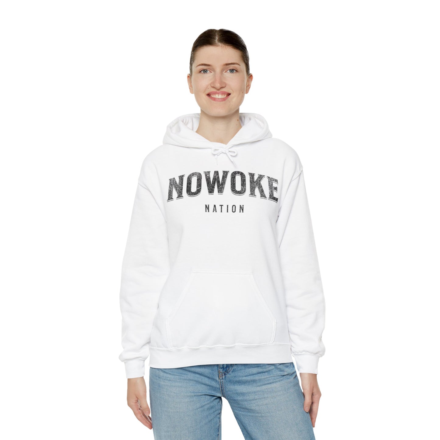 NoWoke Nation Hoodie Alt Unisex Heavy Blend™ Hooded Sweatshirt