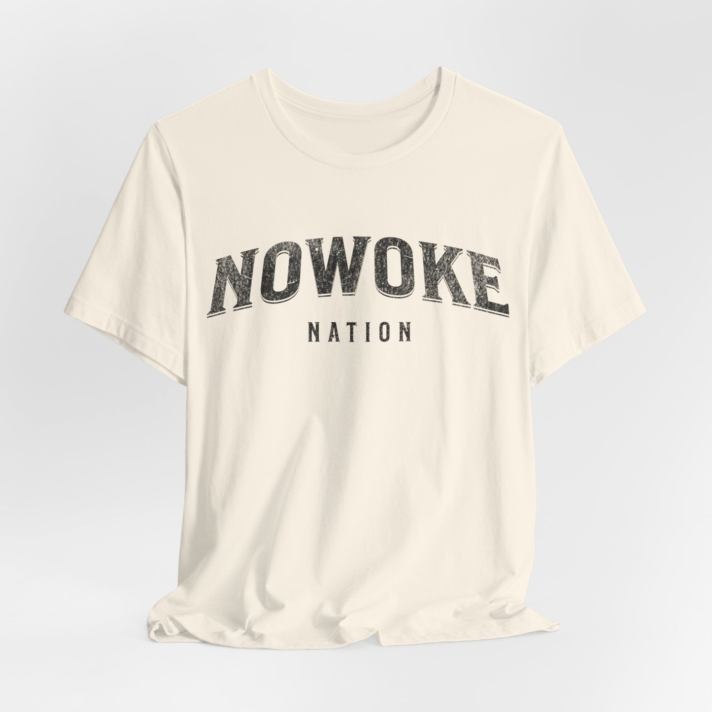 NoWoke Tshirt Alt Unisex Jersey Short Sleeve Tee