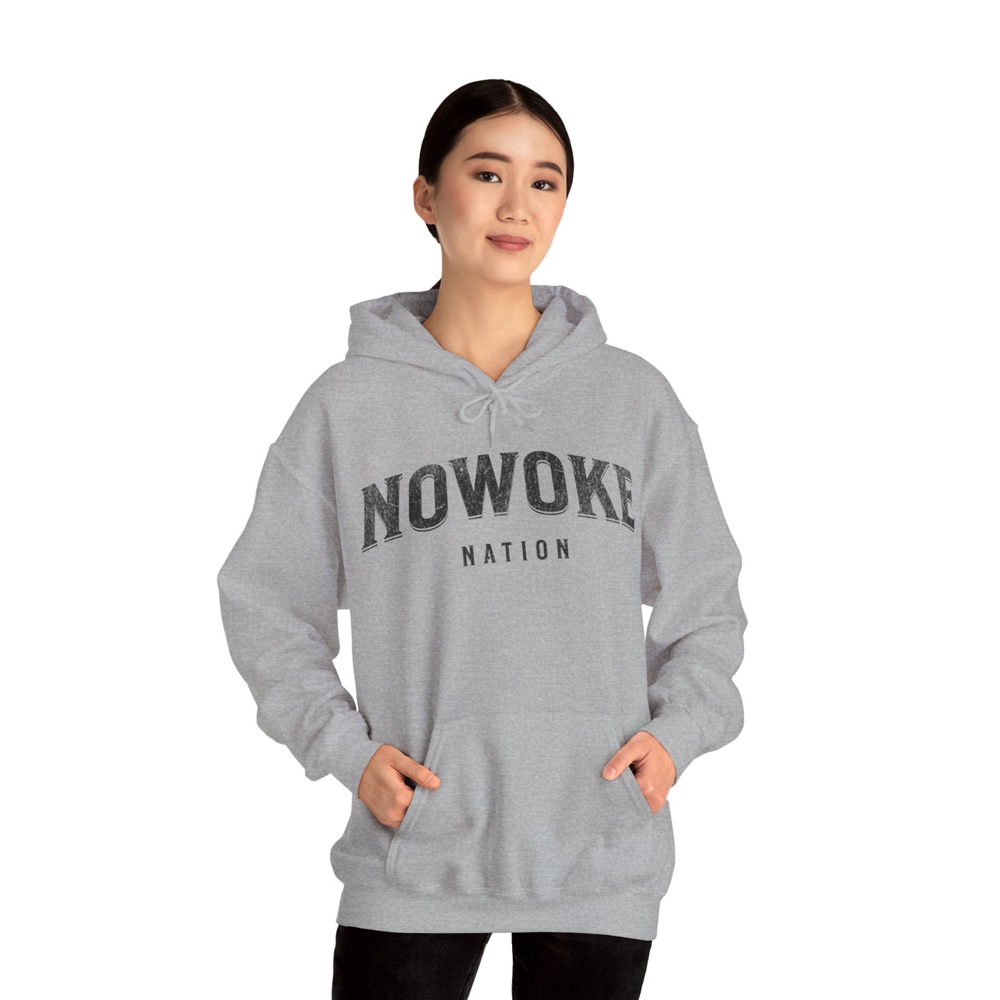 NoWoke Nation Hoodie Alt Unisex Heavy Blend™ Hooded Sweatshirt