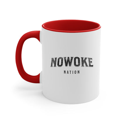 NoWoke Nation Accent Coffee Mug, 11oz