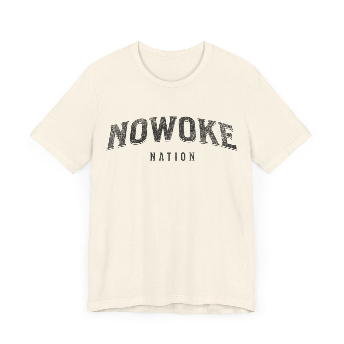 NoWoke Tshirt Alt Unisex Jersey Short Sleeve Tee