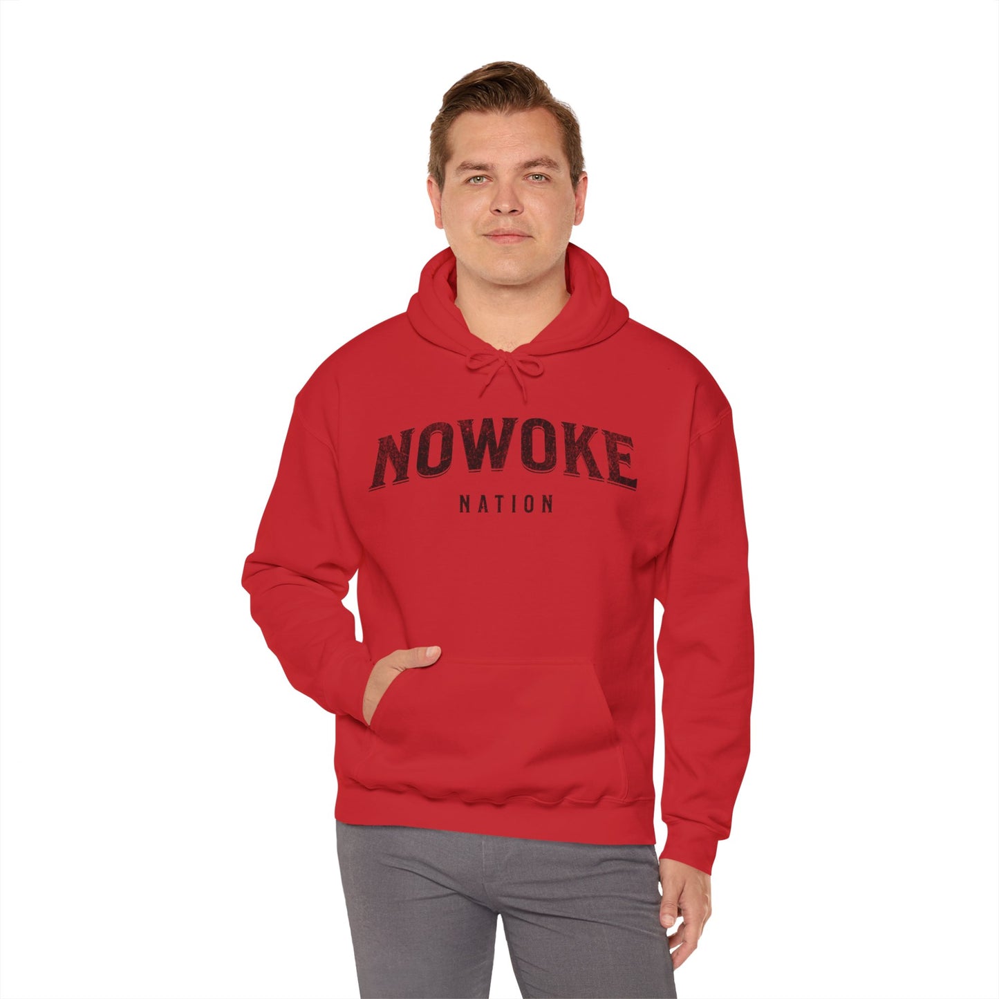 NoWoke Nation Hoodie Alt Unisex Heavy Blend™ Hooded Sweatshirt