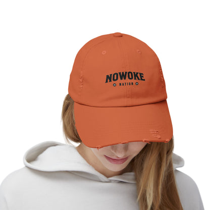 Nowoke Nation Unisex Distressed Cap