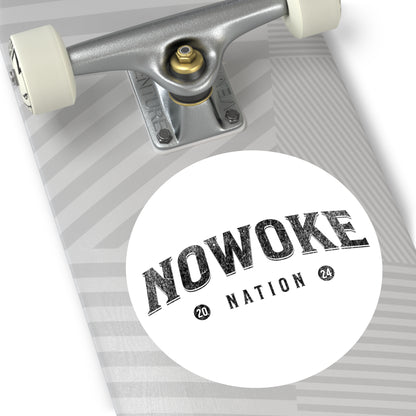 Nowoke Nation Round Vinyl Stickers