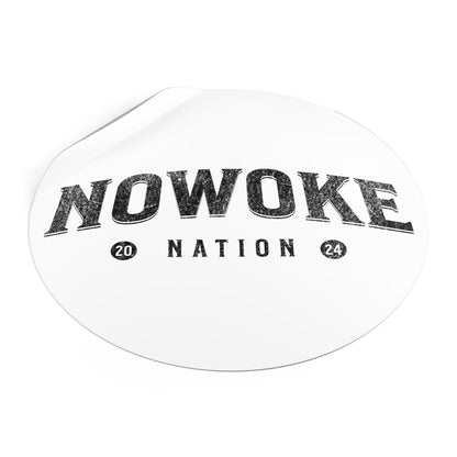 Nowoke Nation Round Vinyl Stickers