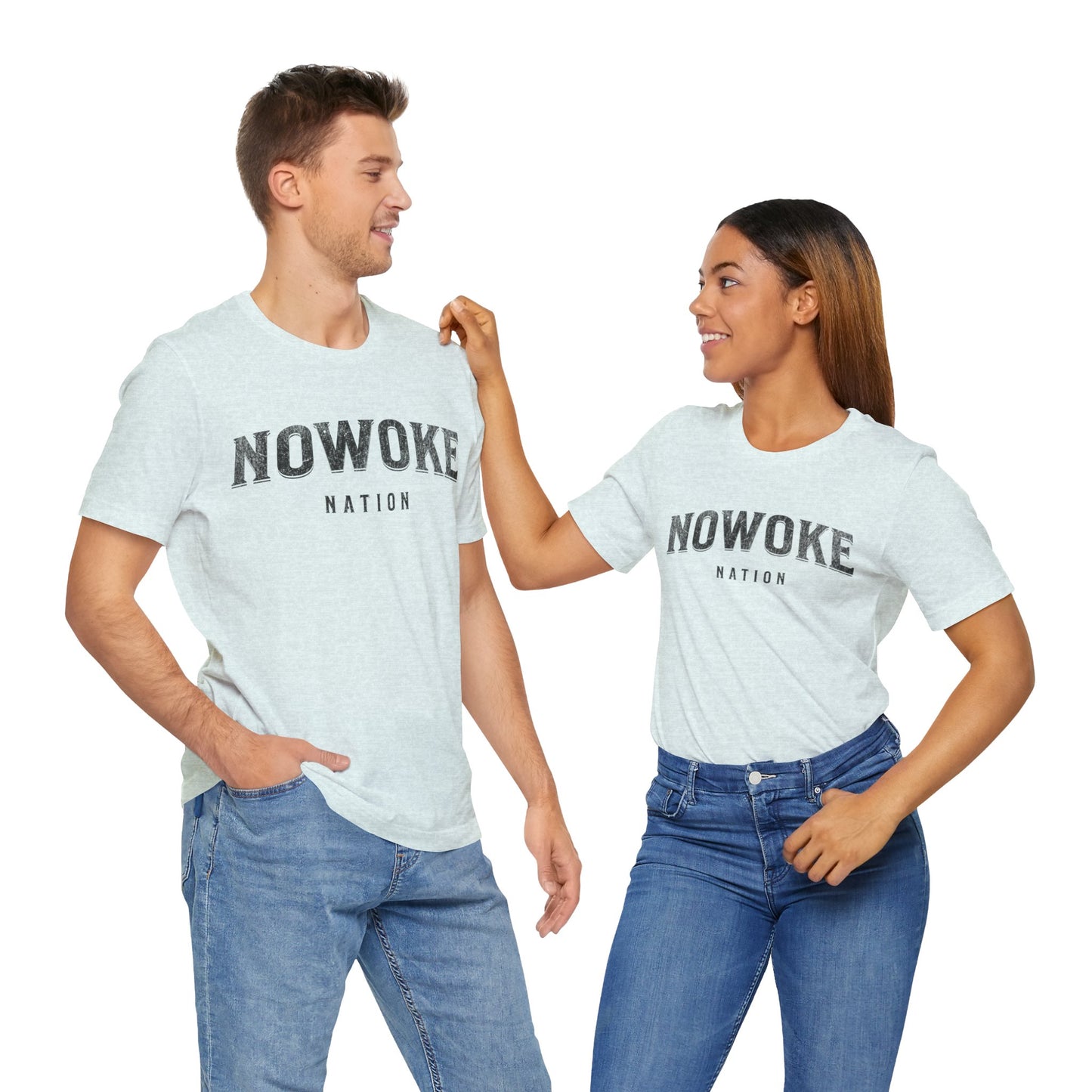 NoWoke Tshirt Alt Unisex Jersey Short Sleeve Tee