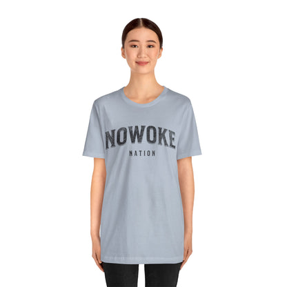 NoWoke Tshirt Alt Unisex Jersey Short Sleeve Tee