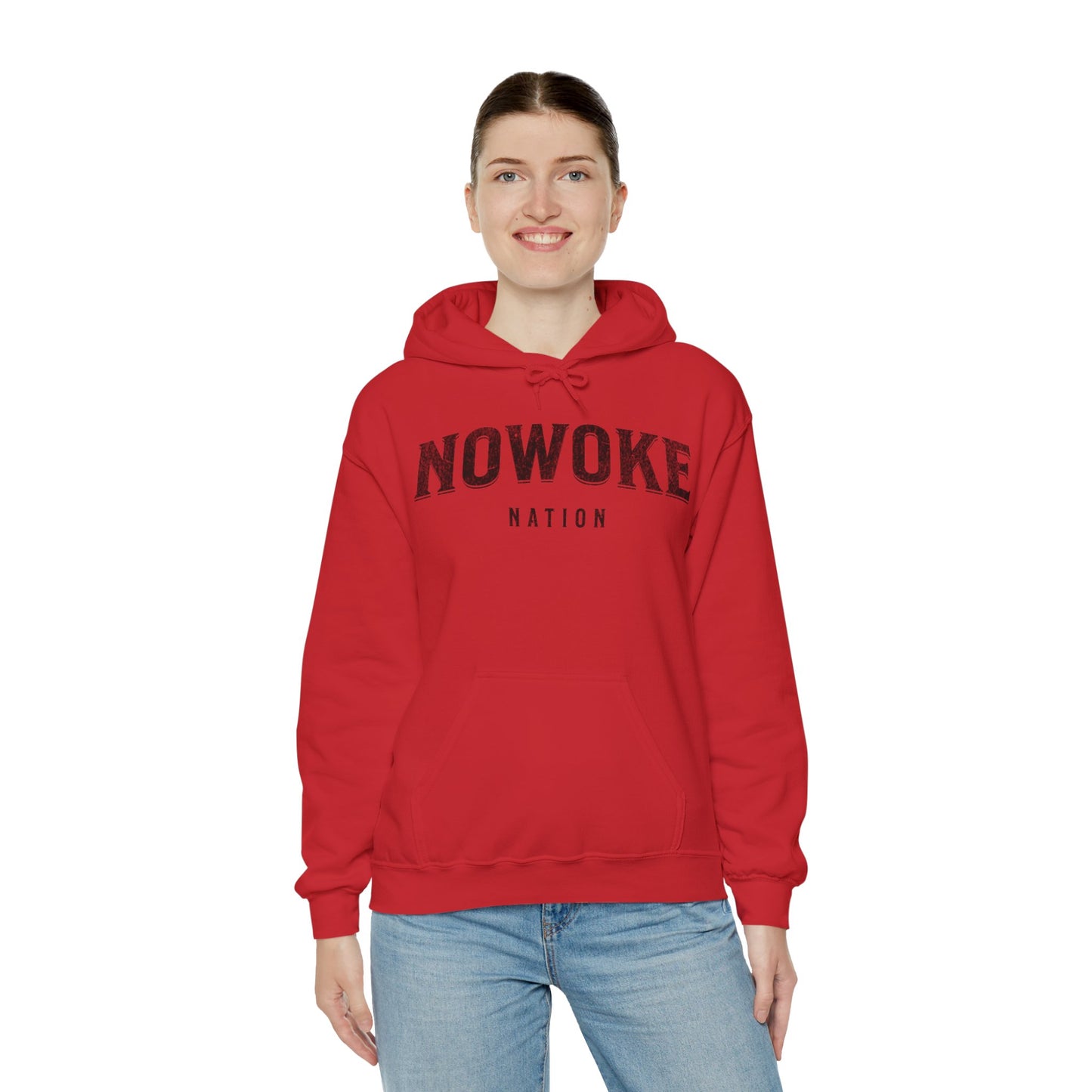 NoWoke Nation Hoodie Alt Unisex Heavy Blend™ Hooded Sweatshirt