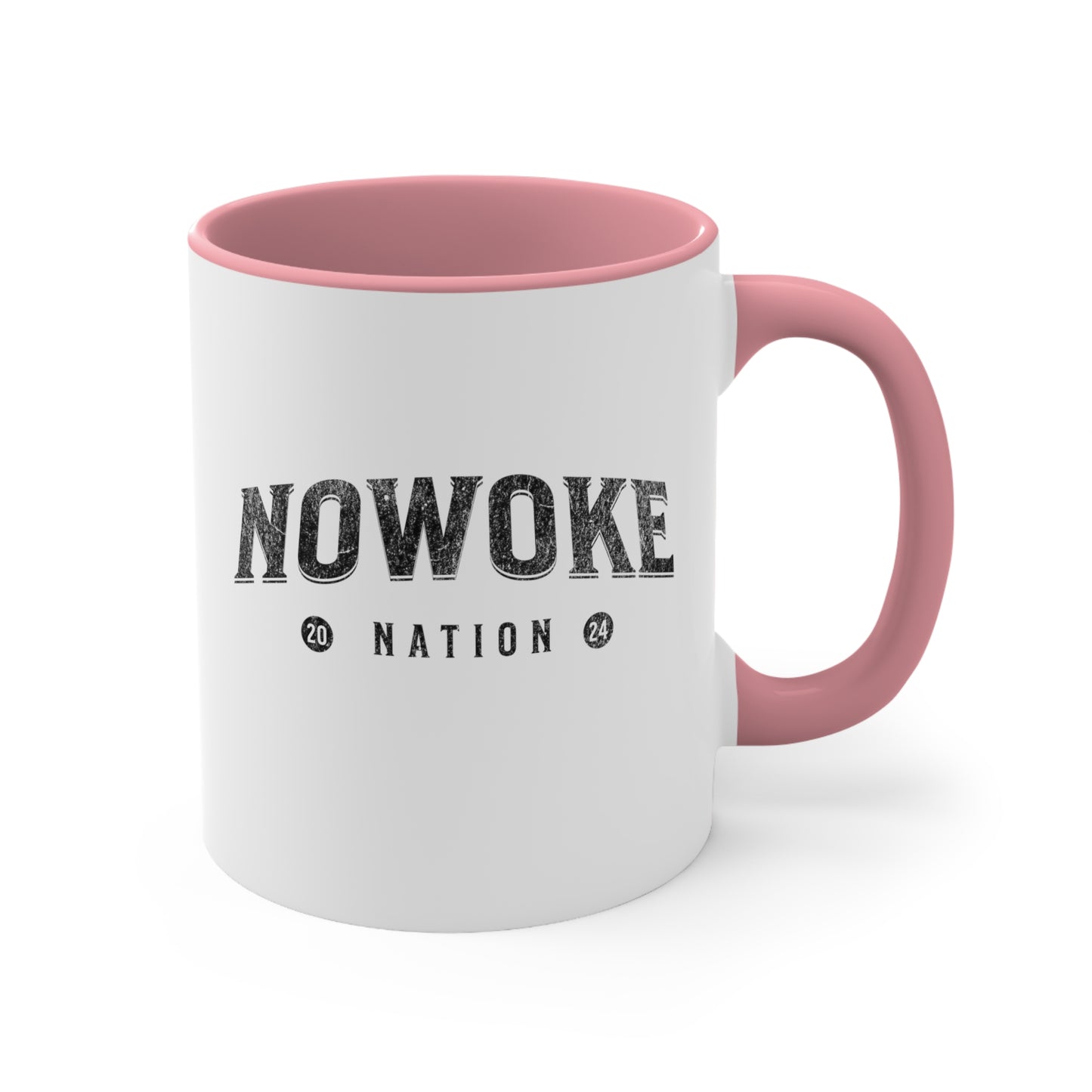 NoWoke Nation Accent Coffee Mug, 11oz