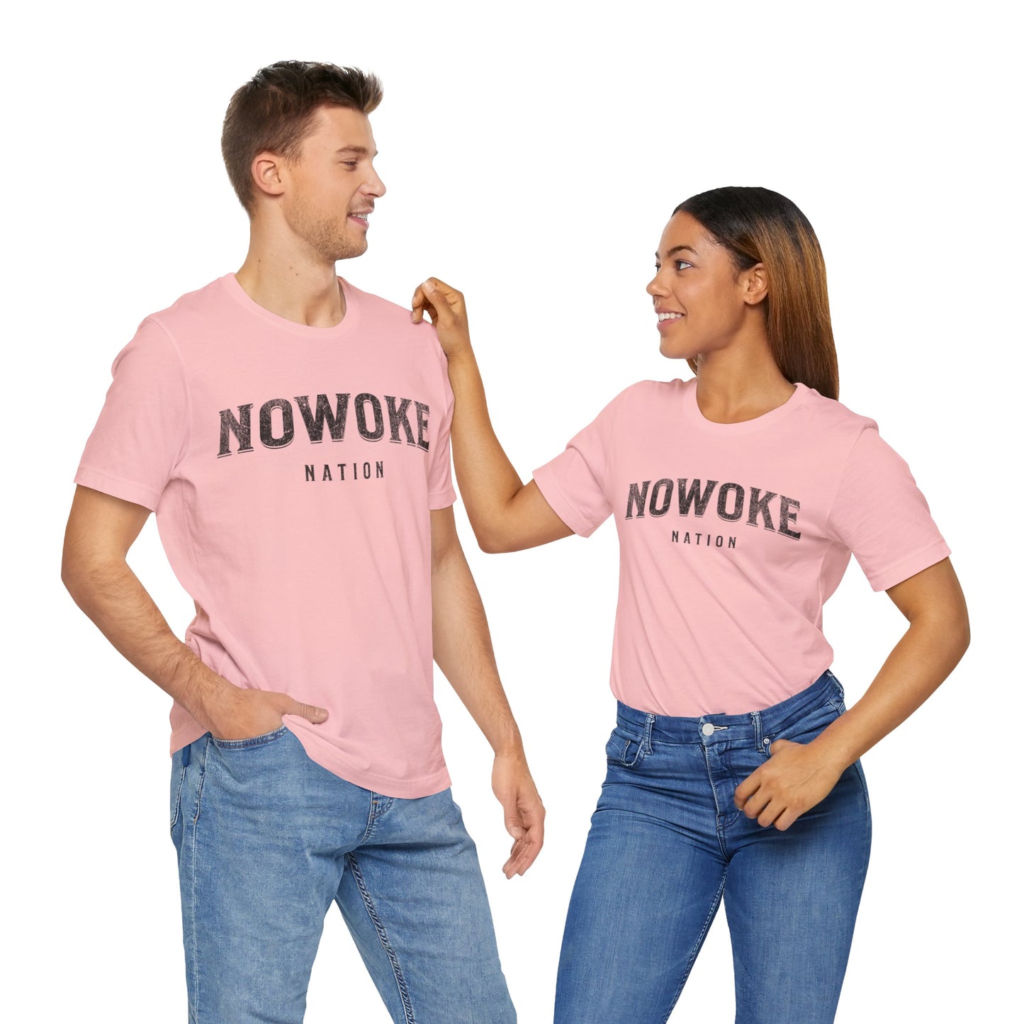 NoWoke Tshirt Alt Unisex Jersey Short Sleeve Tee