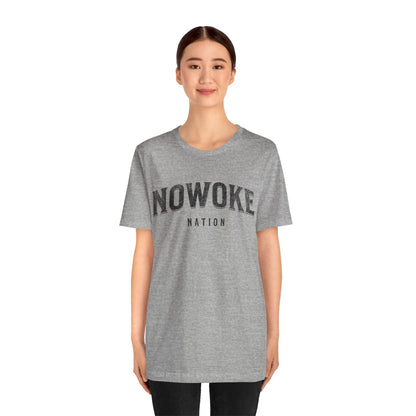 NoWoke Tshirt Alt Unisex Jersey Short Sleeve Tee