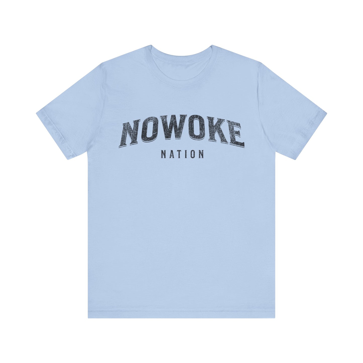 NoWoke Tshirt Alt Unisex Jersey Short Sleeve Tee