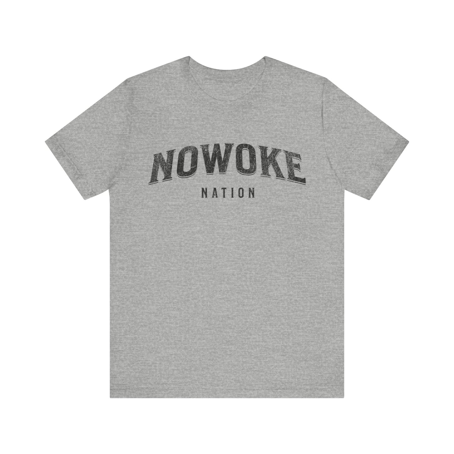 NoWoke Tshirt Alt Unisex Jersey Short Sleeve Tee