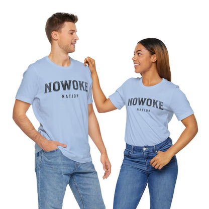 NoWoke Tshirt Alt Unisex Jersey Short Sleeve Tee