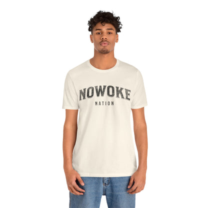 NoWoke Tshirt Alt Unisex Jersey Short Sleeve Tee