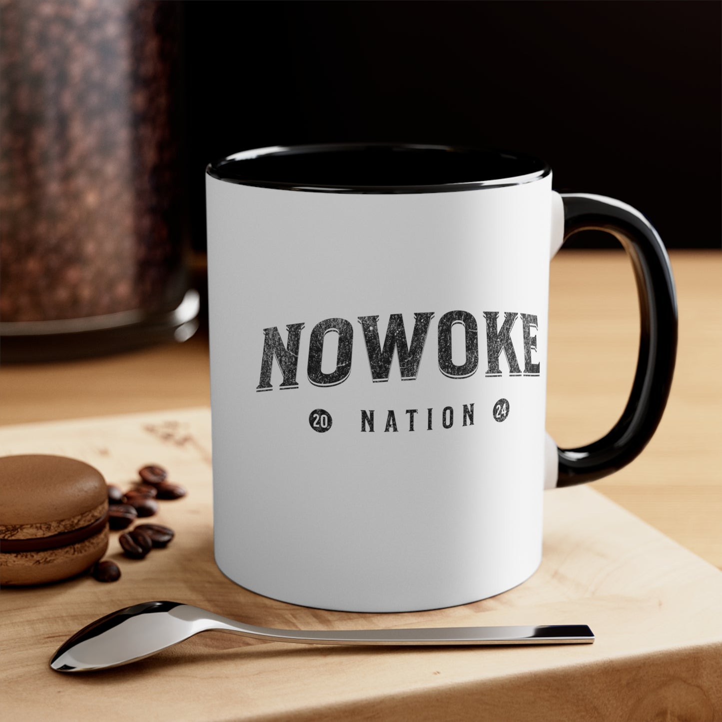 NoWoke Nation Accent Coffee Mug, 11oz