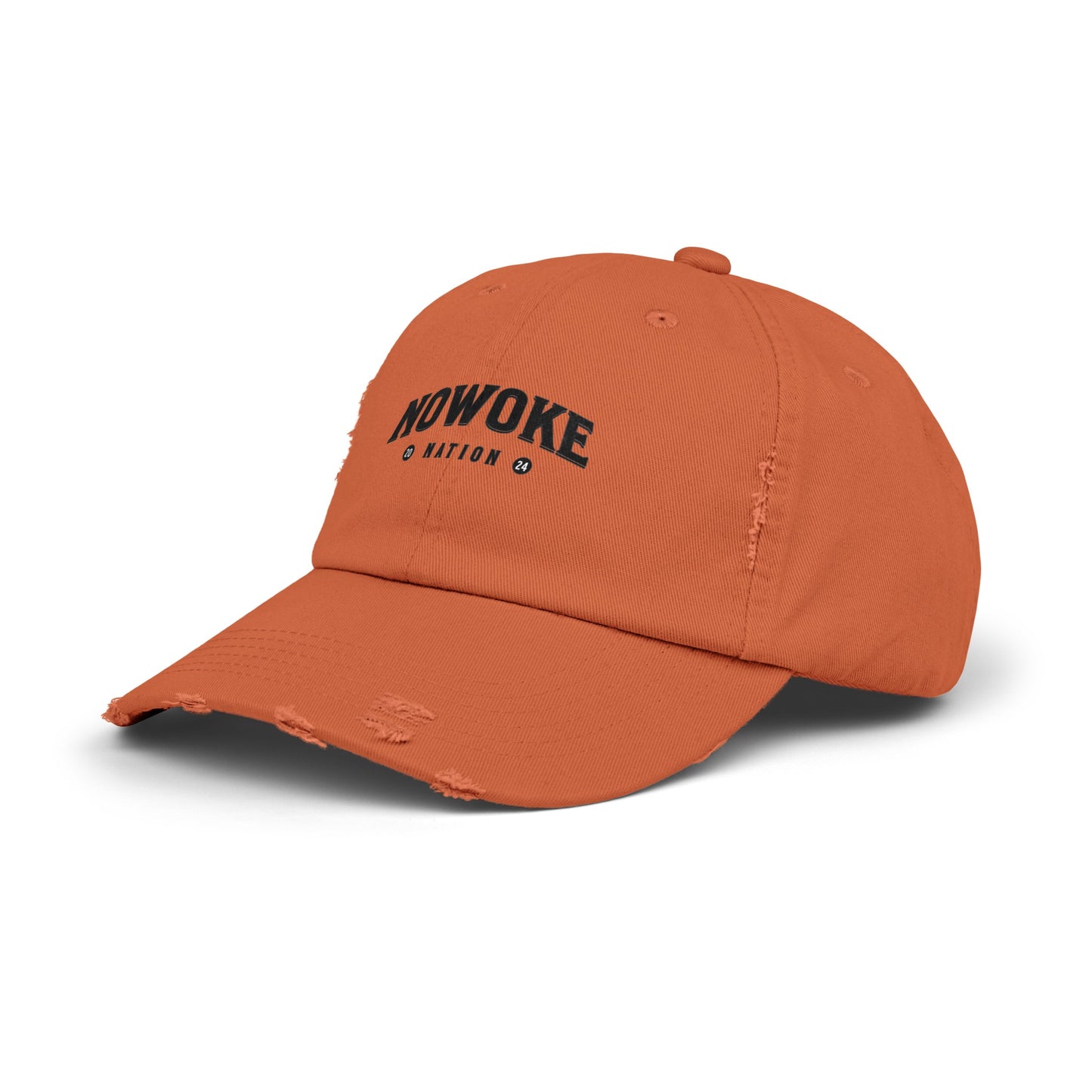 Nowoke Nation Unisex Distressed Cap