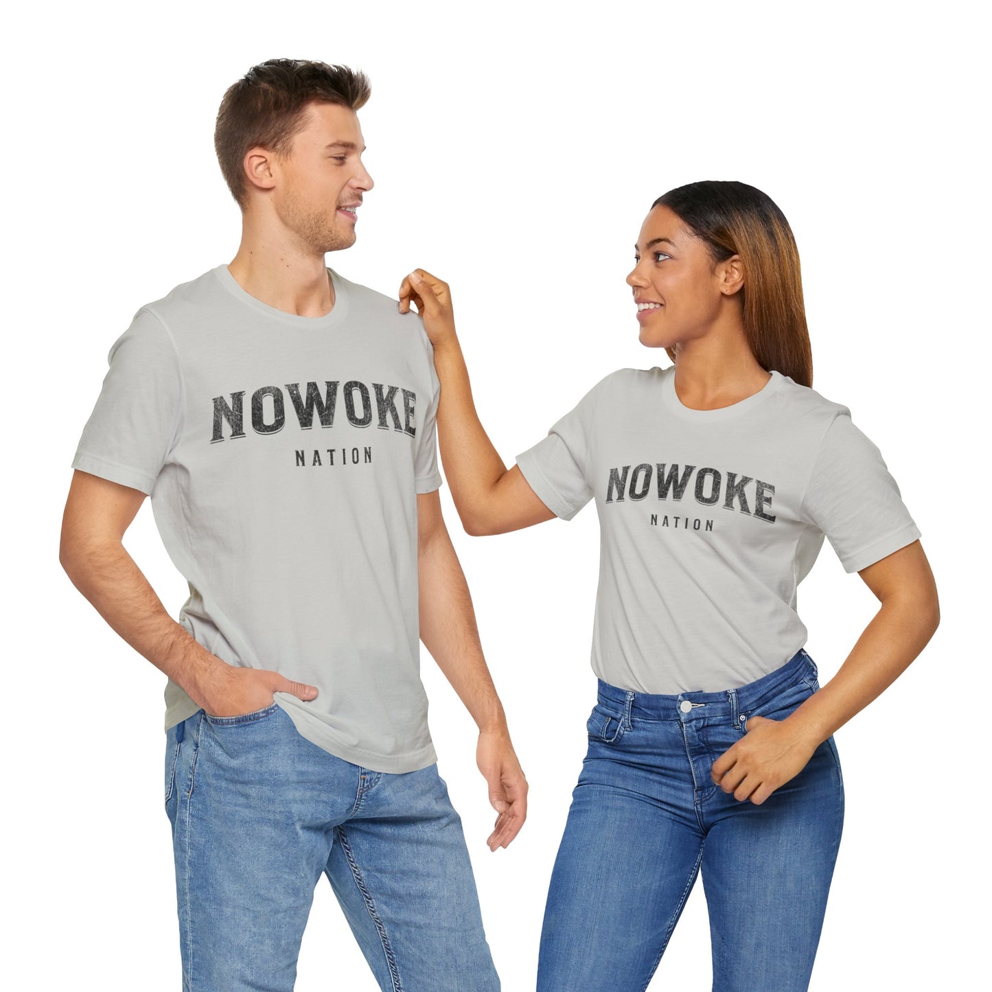 NoWoke Tshirt Alt Unisex Jersey Short Sleeve Tee