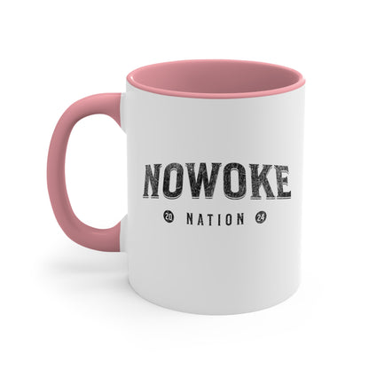 NoWoke Nation Accent Coffee Mug, 11oz