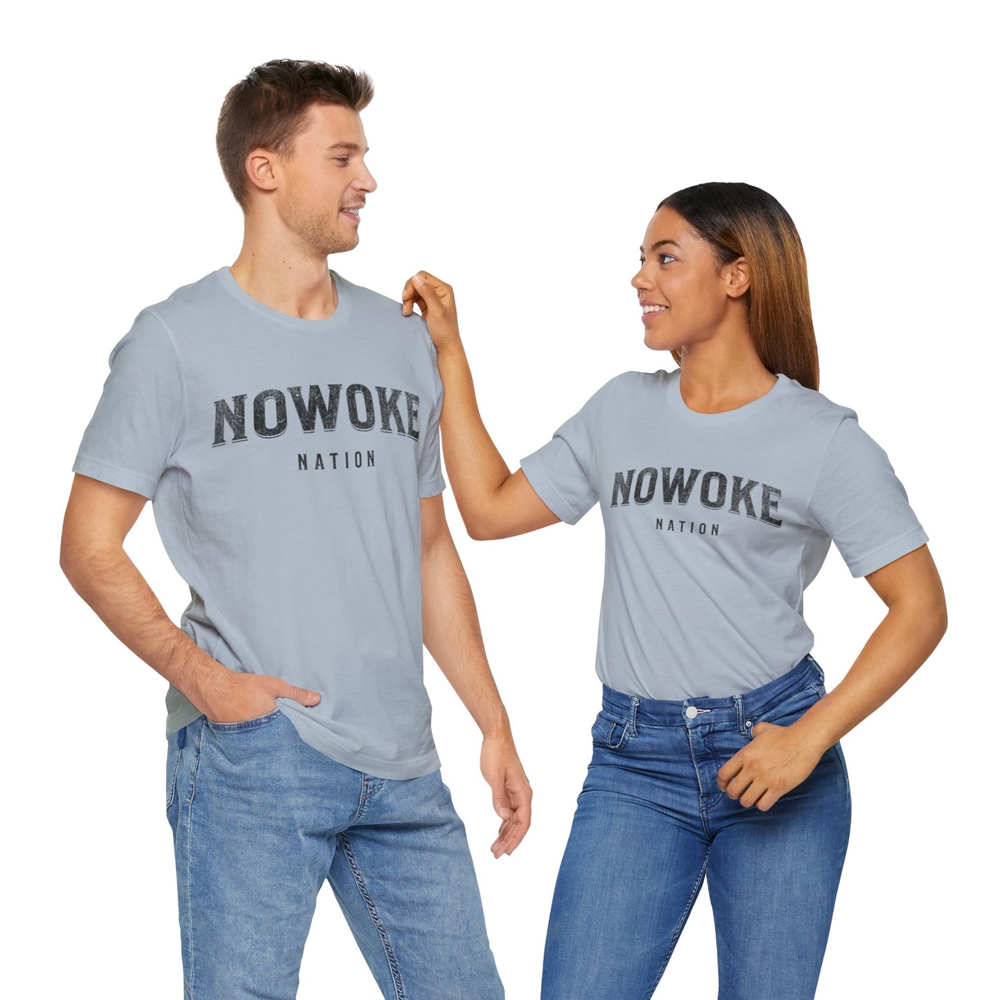 NoWoke Tshirt Alt Unisex Jersey Short Sleeve Tee