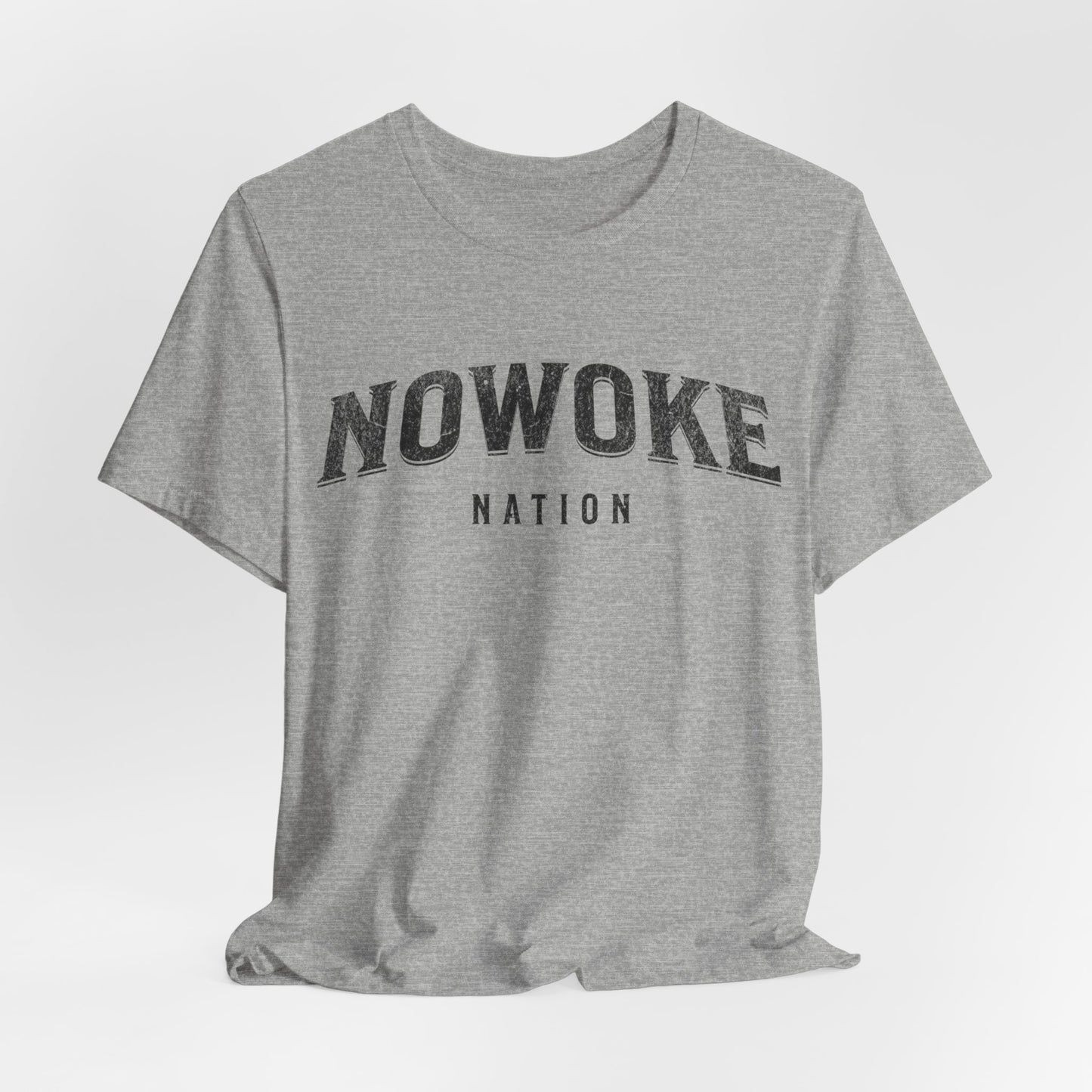 NoWoke Tshirt Alt Unisex Jersey Short Sleeve Tee