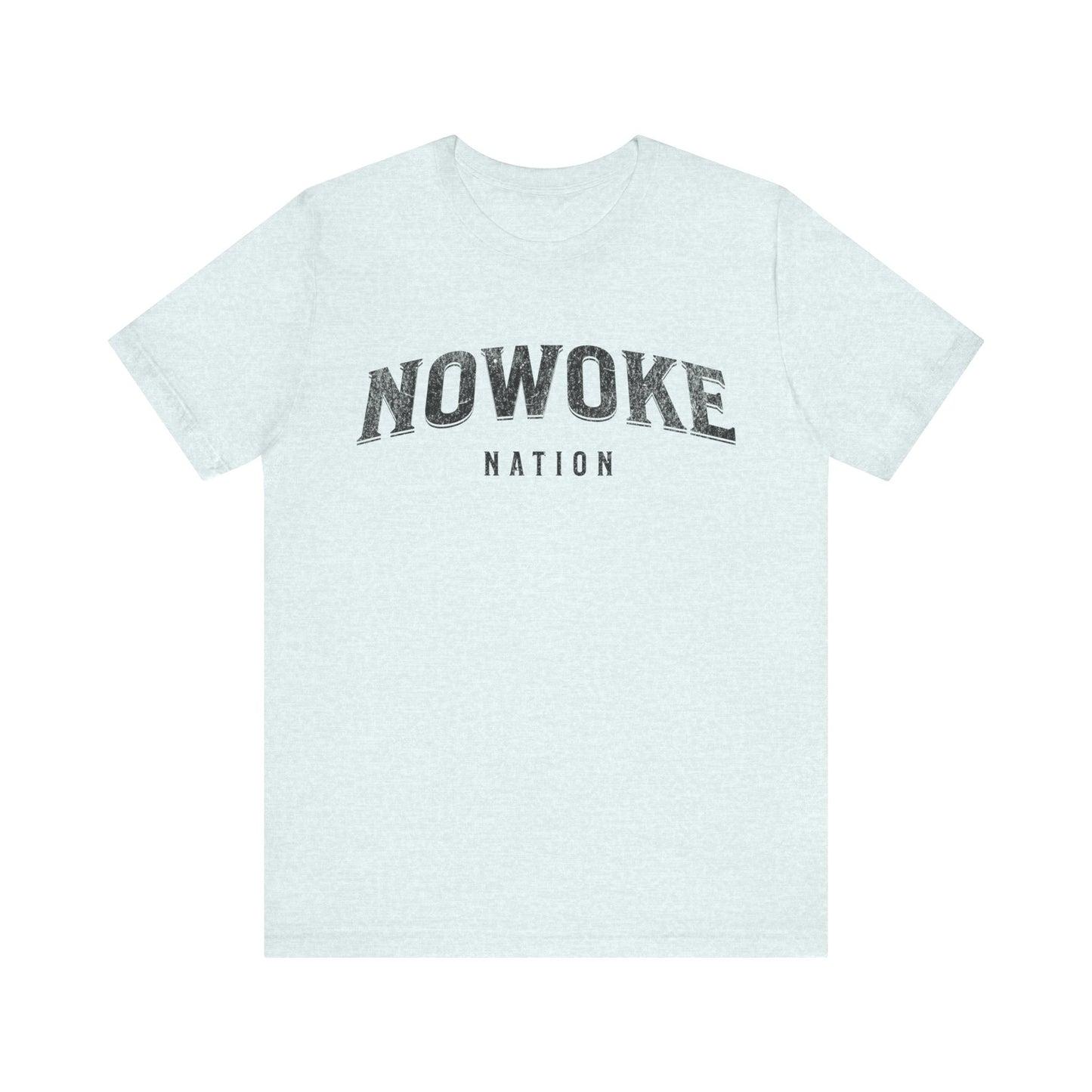 NoWoke Tshirt Alt Unisex Jersey Short Sleeve Tee