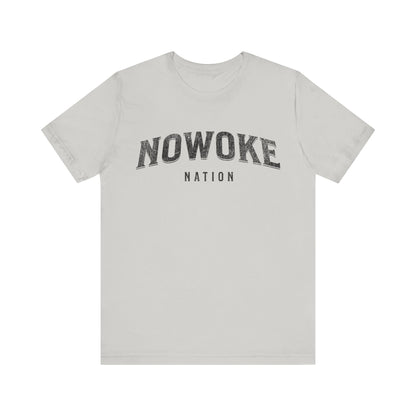 NoWoke Tshirt Alt Unisex Jersey Short Sleeve Tee